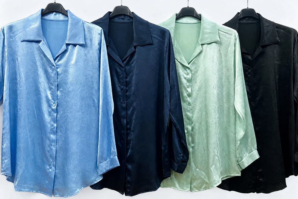 Camicie satinate SOFIMY in più colori